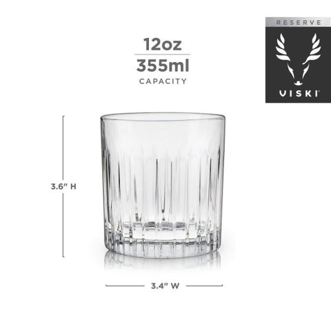 Reserve European Crystal DOF Tumblers by Viski®