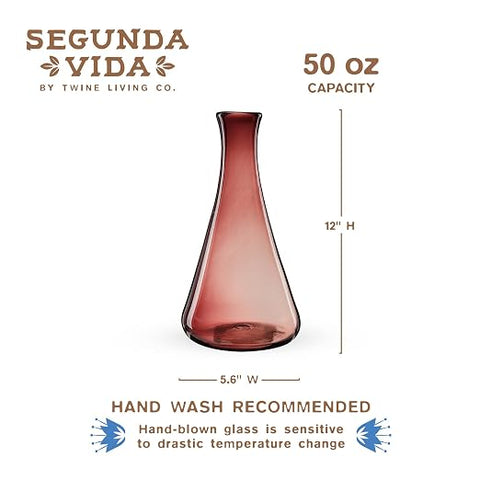 Rosado Recycled Wine Decanter Twine®