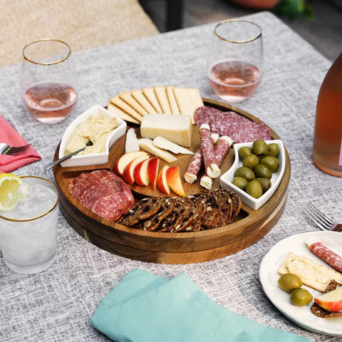 Rotating Charcuterie Board by Twine®