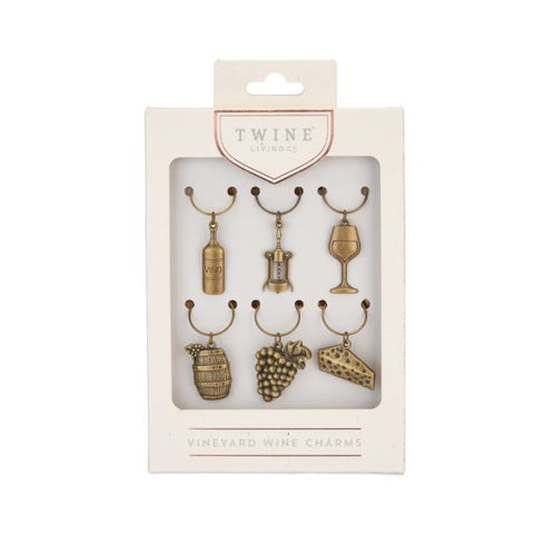 Vineyard Wine Charms by Twine®