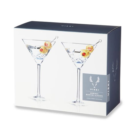 Admiral Martini Glasses by Viski