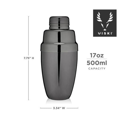 Gunmetal Heavyweight Cocktail Shaker by Viski®