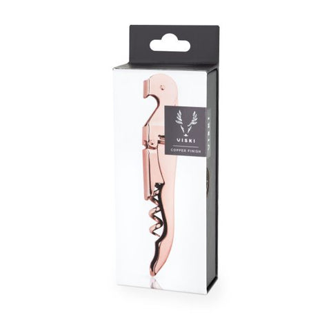 Copper Signature Double Hinged Corkscrew by Viski®