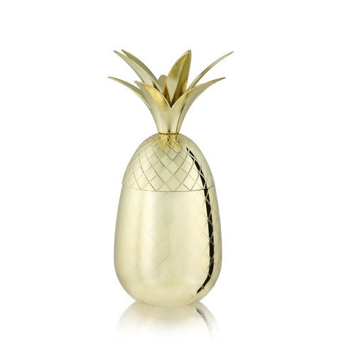 16oz Gold Pineapple Tumbler by Viski®