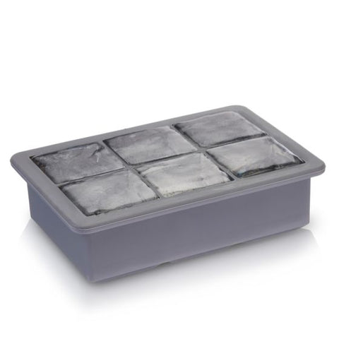 Highball Ice Cube Tray with Lid by ViskiÂ®