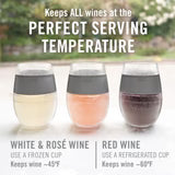 Wine FREEZE™ Translucent Cups (set of 4)  by HOST®
