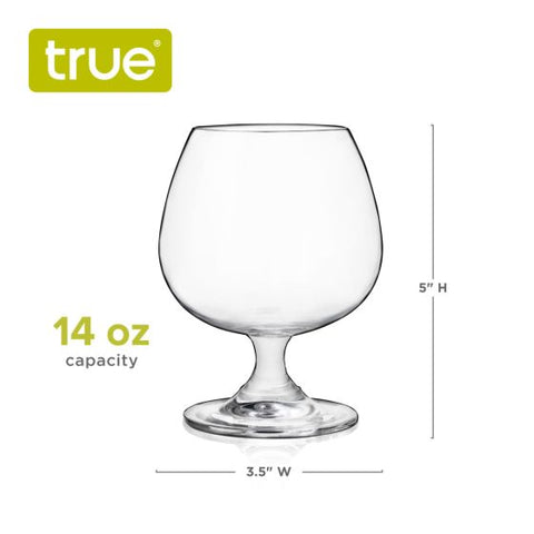 Snifter Glasses, Set of 4 by True