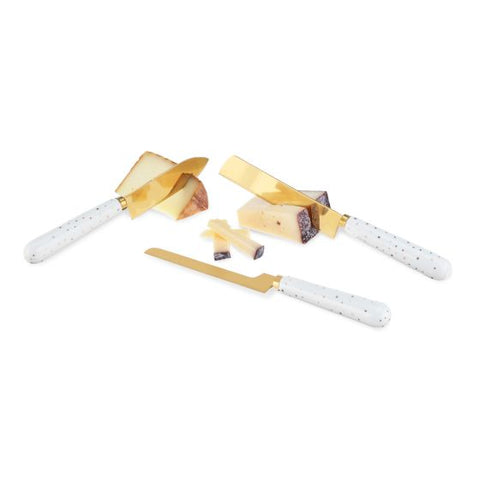 Starlight Cheese Knife Set by Twine®