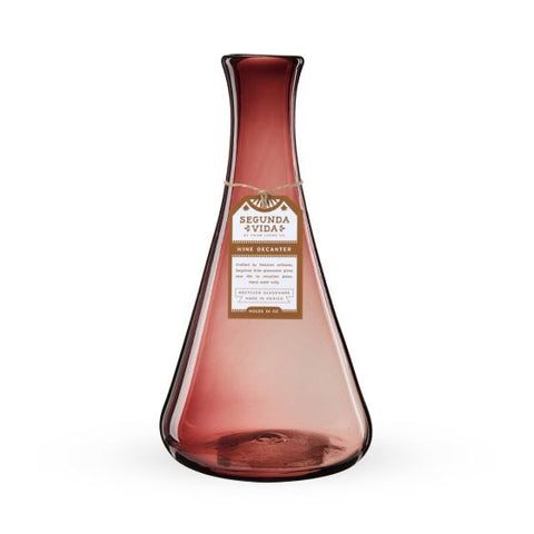 Rosado Recycled Wine Decanter by Twine Living