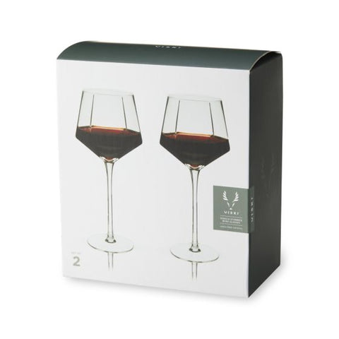 Seneca Wine Glass by Viski