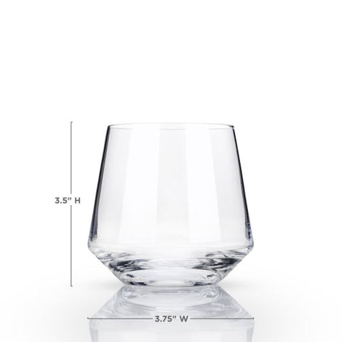 Angled Crystal Cocktail Tumblers by Viski®