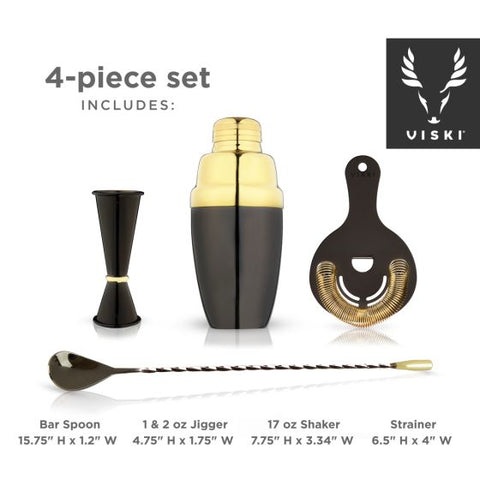 Two Toned Barware Set by Viski