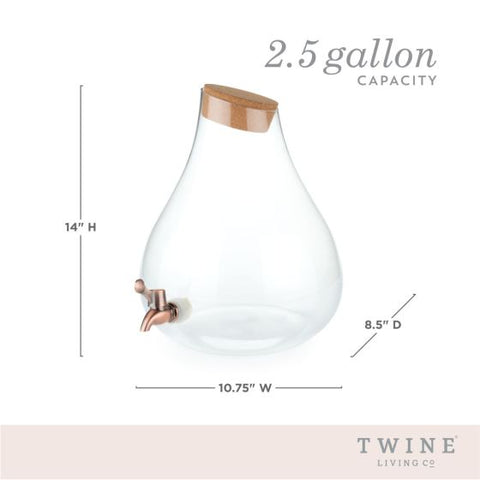 Pearl Beverage Dispenser by Twine®