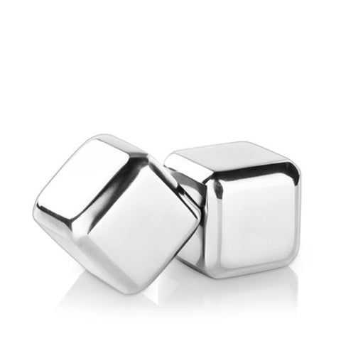 Glacier Rocks® Large Stainless Steel Cubes by Viski®