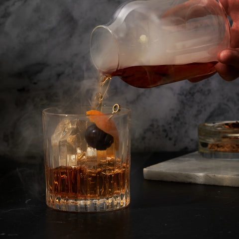 5 Piece Stacking Smoked Cocktail Kit by Viski®