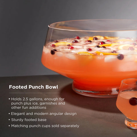Footed Punch Bowl by Viski®