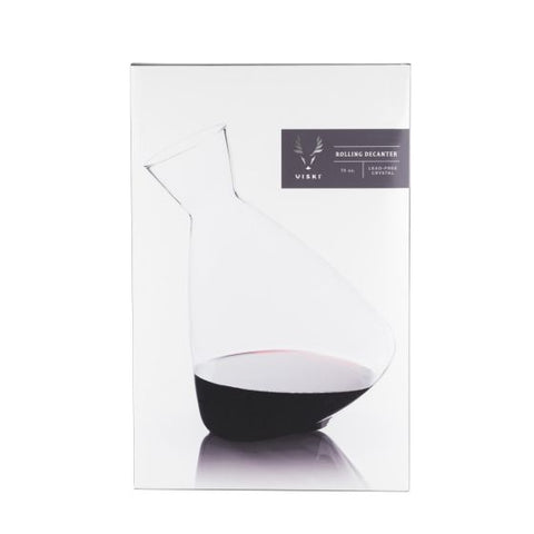 Rolling Crystal Wine Decanter by Viski®