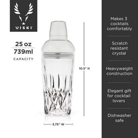 Admiral Glass Shaker by Viski