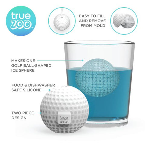 Golf Ball Silicone Ice Mold by TrueZoo